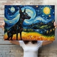 thumbnail image 4 of Xoloitzcuintli Dog Watercolor Starry Night Van Gogh Painting Kits, Painting Watercolor Canvas, Canvas Suitable for Room Decor Cafe Decor Or Gift for Friends, 4 of 4