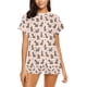 thumbnail image 1 of Conjunto de pijama corto para mujer con estampado de Scottish Terriers LKS3016, 1 of 4