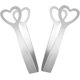 thumbnail image 1 of 2pcs Sweet Tongs Mini Serving Tongs,Stainless Steel Heart Ice Sugar Tongs,Ice Cube Tong Small Lemon Tongs, 1 of 4