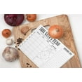thumbnail image 6 of Inkdotpot Weekly Meal Planner Notepad 7"x10 , "This Week's Menu" Magnetic Meal Planning Pad with Tear Off Grocery Shopping List for Fridge- Kitchen & Home - 54 Sheets -PJ, 6 of 7