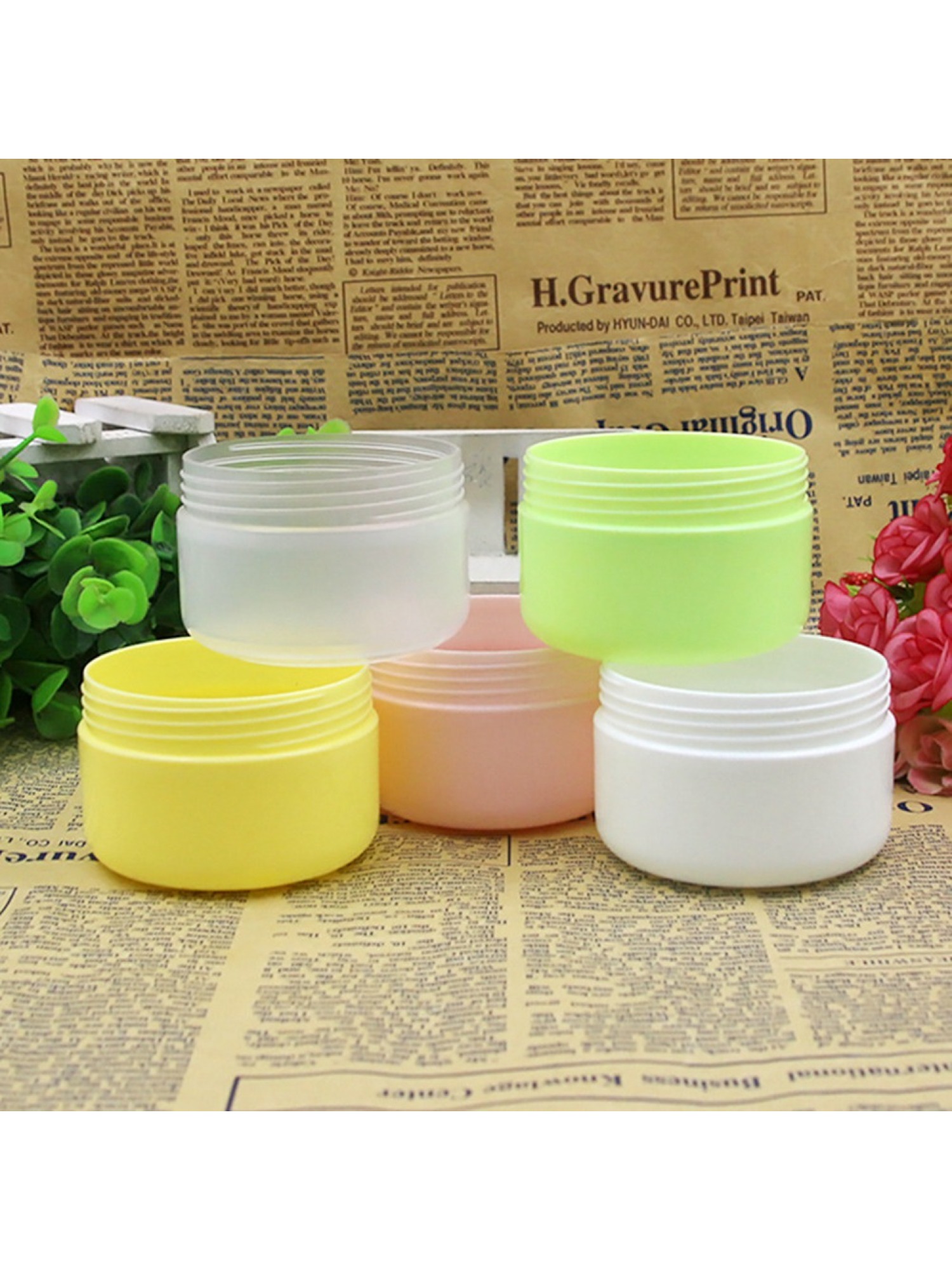 Lot De 3 Pots à Pommade 10ml - Anti-Fuite - Parfait Pour Crèmes, Maquillage, Voyage - 4