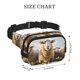 thumbnail image 4 of Balery Cute Prairie Sheep Herd Mochila Cinturón para Mujeres y Hombres, Bolsa de Cintura Impermeable de Doble Capa con Correa, 4 of 9