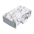 thumbnail image 3 of figatia 4 Layers Pen Case Pencil Bag Pouch Holder Zipper White, 3 of 9