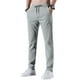 thumbnail image 1 of Pantalones elásticos de secado rápido para hombre de color sólido con absorción de humedad y cintura expandible, 1 of 4