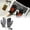 B, variant on USB Heated Knitted For Winter Warmth Typing Gaming And Outdoor Activities With Rechargeable Battery Power