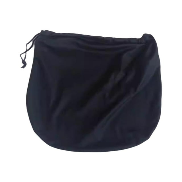 Helmet Protect Bag Plush Soft Drawstring Pocket for Motor Scooter