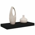 thumbnail image 3 of vidaXL Floating Wall Shelf Black 50x23x3.8 cm MDF, 3 of 5