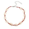 thumbnail image 6 of Jiaroswwei Women Cowrie Shell Beaded Hand Woven Choker Necklace Hawaiian Beach Jewelry, 6 of 6