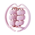 thumbnail image 1 of MERIGLARE Rouleau de Massage 18 Roues Rouleau Masseur 360 Degrés pour Taille Bras Entraînement Physique Rose, 1 of 9