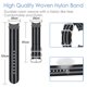 thumbnail image 3 of Correa De Repuesto Compatible Con Samsung Galaxy Watch4 40/44 Mm Watch4 Classic 42/46 Mm 20 Mm Correas De Reloj De Lona Eigraketly EL017171-01, 3 of 5