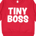 thumbnail image 3 of Inktastic Tiny Boss Toddler Sweatshirt, 3 of 4
