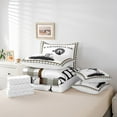 thumbnail image 5 of YST Windmill Comforter Set, 7-Piece, Rustic Farmhouse Grid, Full Size, Bed-in-a-Bag, 5 of 5