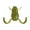 Olive Green, variant on Floating Frog Legs Topwater Fishing Lure, Bionic Shape Surface Bait for Freshwater Outdoor Angling Use for Bass Snakehead S, Olive Green