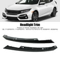 thumbnail image 3 of 71124TEDT01, Headlight Filler Trim Set Exterior Decoration Headlight Trim Easy To Install Scratch Resistant  for Car, 3 of 7