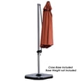thumbnail image 2 of Patiojoy Parasol Déporté d'Extérieur 11 Pieds Auvent de Patio Décalé Rouge Brique, 2 of 10