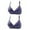 Blue, variant on Tbopshirt Wirefree Lace Bras for Women Plus Size,Women Bras 2PC Womens Lingerie Bras Underwear Bralette