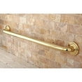 thumbnail image 3 of Kingston Brass DR314302 30 Inch Restoration Decor  Grab Bar - Polished Brass, 3 of 5