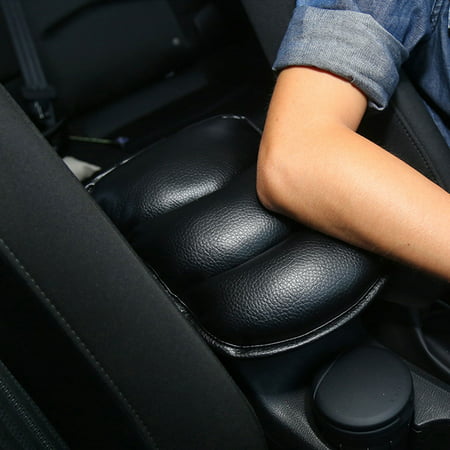 TSV AUTO ACCESSORIES CAR Center Armrest Console Box Leather Soft Cushion Pad (Best Car Interior Accessories)