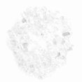 thumbnail image 4 of Tumbled Stone Chips Crushed Natural Crystal Quartz Pieces(White), 4 of 4