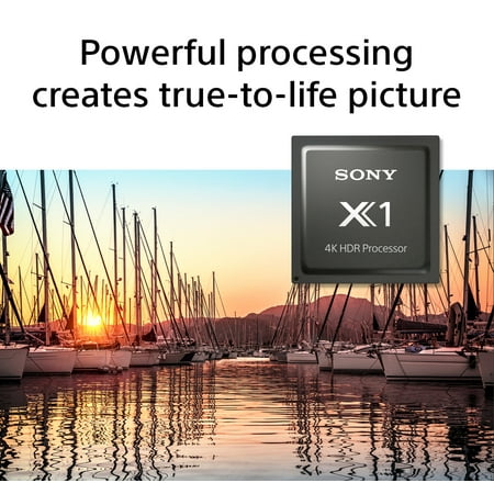 Sony - 43" Class X800H Series LED 4K UHD Smart Android TV