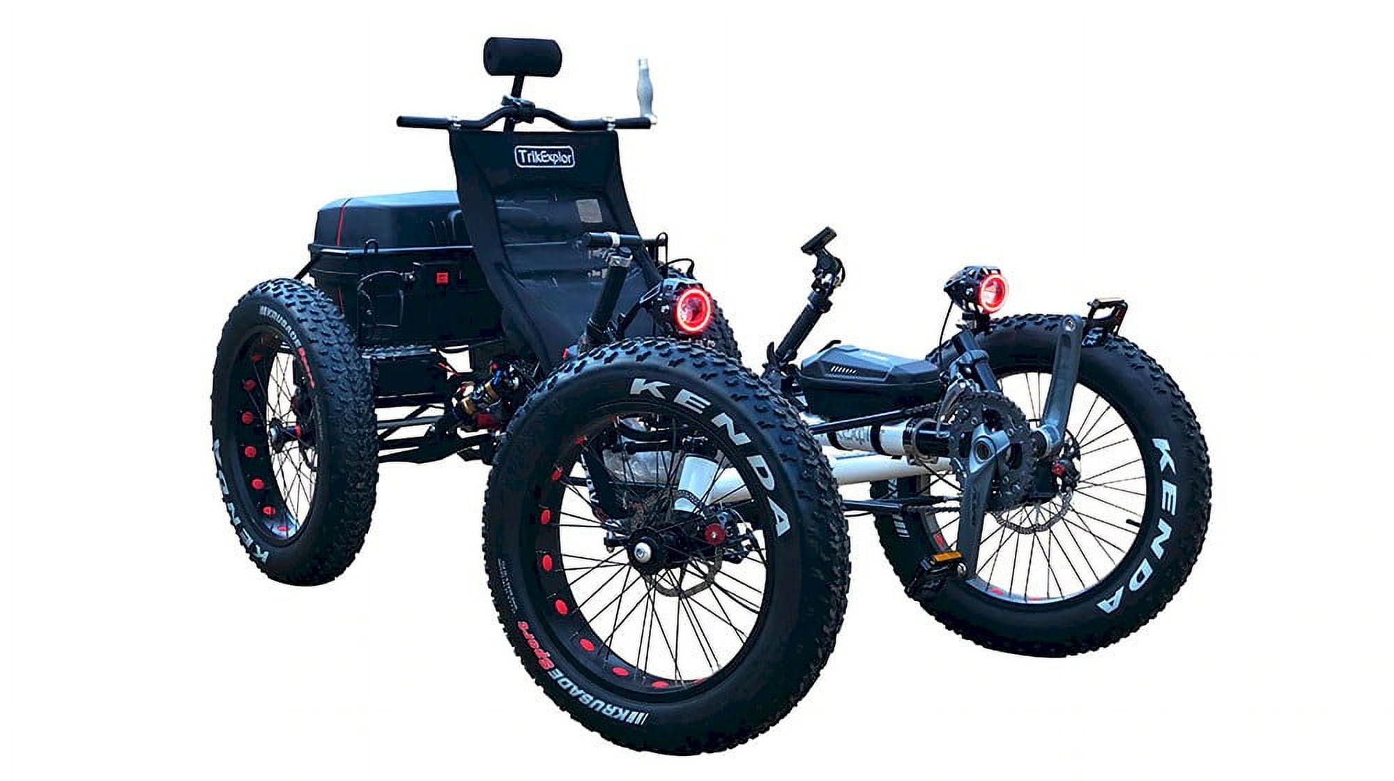 MobilityScooTrike.com High-Performance Fat Tire Electric Quadricycle