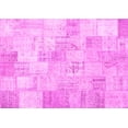 thumbnail image 1 of Ahgly Company Indoor Rectangle Patchwork Pink Transitional Area Rugs, 6' x 9', 1 of 4