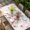 Multicolor, variant on Easter Rabbits Table Cloths for 3 Foot Rectangle Tables, Spring Floral Eggs Butterflies Bunny Leaf Beige Patio Waterproof Elastic Fitted Tablecloths, Washable Rectangular Table Cover for Camping