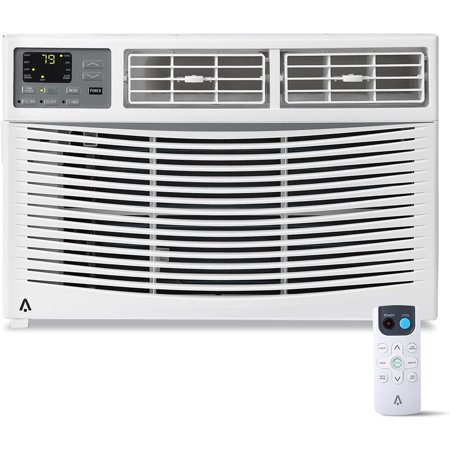 8,000 BTU Window Air Conditioner,AC Window Unit Cool up to 350 Sq. Ft w/Wifi Controls & 4 IN 1 Cooling, Dry, Fan,and Auto Mode