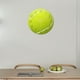 thumbnail image 4 of Reloj de pared creativo con diseño de pelota de tenis, movimiento silencioso, decoración de pared decorativa, reloj silencioso para sala de estar, dormitorio y estudio., 4 of 7