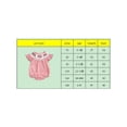 thumbnail image 7 of Okbabeha Newborn Baby Girls 4th of July Outfits Fourth of July Bubble Romper Fly Sleeve USA Flag Embroidery Bodysuits Summer Independence Day Clothes, 7 of 7
