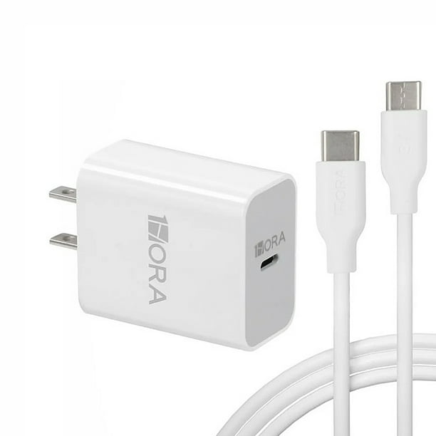 Turbo Cargador con Cable Tipo C Marca 1Hora 1Hora Turbo Tipo C/Cable/Cargador