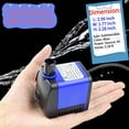 thumbnail image 2 of CHA-450 140GPH 550L/H AC 110V Submersible Pump 8W for Fish Tanks, Water Features, Ponds, Aquariums, Fountains, Statues, Backyard Fountains, Pump Hydroponics, and Pet Waterers, 2 of 7