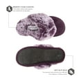 thumbnail image 3 of Jessica Simpson Girls Cute and Cozy Plush Slip on House Slippers With Memory Foam, 3 of 9