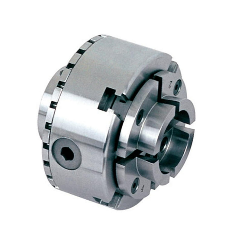 yotijay 4 Jaw Self-Centering Metal Lathe Chuck w/Wrench