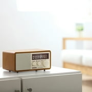 Wood Am/fm Tabletp Radio