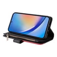 thumbnail image 2 of Phone Cover for Samsung Galaxy A35, Shockproof Purse 2 Color Assorted 9 Card Slots with Zipper Storage Handbag Case for Samsung Galaxy A35, 2 of 5