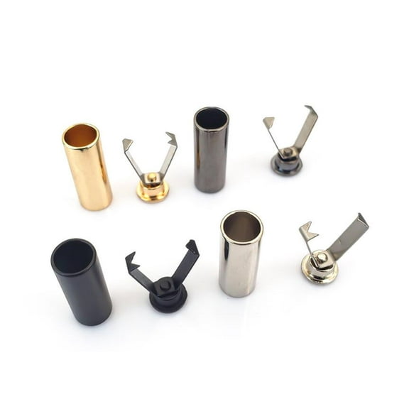 BERTDOMD 12pcs Metal Cord End Caps For Hoodies Pants And Drawstrings Zinc Alloy Shoelace Tips Metal Aglets Cord Locks And Fasteners For Diy Projects