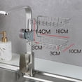 thumbnail image 2 of Faucet Storage Rack Rustproof Hanging Faucet Sink Organizer Sink Sponge Holder, 2 of 10