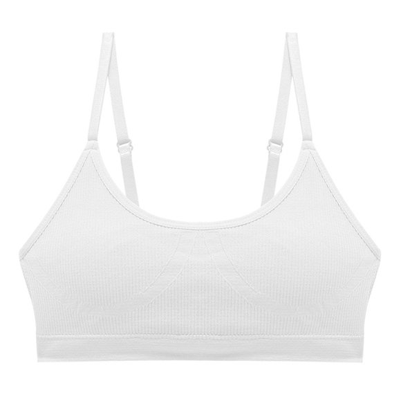 FhsagQ Bra Women Bras Dress with Sleeves Comfortable Adjustable Bra No Underwire Seamless Bra for Women Bras for Women Dress Women's Bras Camisoles & Tanks Cotton White XL