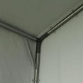 thumbnail image 3 of Portable Steel Shed Tent / Large Space for Various Items / Motorcycle, Firewood Shelter, 3 of 4