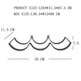 thumbnail image 3 of Soporte - papel higiénico, baño, negro, 3 of 5
