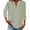Green, variant on yunLCZ Womens Long Sleeve Shirts Cotton Linen Shirts For Women Summer Button Down Tops 3/4 Length Sleeve Casual Blouses Oversized Tshirts 2025 Spring Summer Outfits 3761
