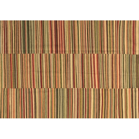 Ahgly Company Indoor Rectangle Southwestern Brown Country Area Rugs, 4' x 6'