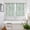 White Emerald Green, variant on Green Ivy Leaves Kitchen Curtains Window Panels, Spring Plants Botanical Modern Country Insulated Window Treatment Curtain, Grommet Curtains for Bedroom/Living Room/Bathroom, 2 Piece 42"Wx45"L