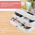 thumbnail image 4 of Caja De Almacenamiento De Cosméticos Espejo Malubero Malu1236, 4 of 5