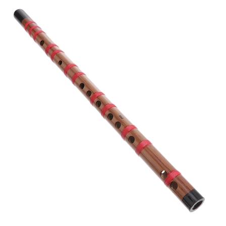 OFFIGAM 1 Pc Traditional Chinese Music Instrument Wooden Flute Lightweight Light Brown