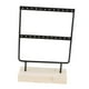 thumbnail image 4 of Estante de hierro para pendientes, estante para joyería, soporte para collar, pendientes, organizador Pequeño negro Cola Rack de joyería de pendiente de hierro, 4 of 7