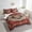 Red Teal, variant on YST Boho Lattice 7 Pcs Comforter Set King, Damask Floral Bedding Set, Bohemian Flowers Retro Yellow Striped Exotic Tribal Bed in A Bag Sheet Set Blue Medallion Bedding Sets & Collections