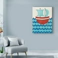 thumbnail image 3 of Trademark Fine Art 'Trumans Voyage I' Canvas Art by Chariklia Zarris, 3 of 4