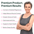 thumbnail image 6 of Organics Ocean Pure Magnesium Glycinate with Zinc – Chelated Formula – 90 Capsules – Sleep & Muscle Support, 6 of 9